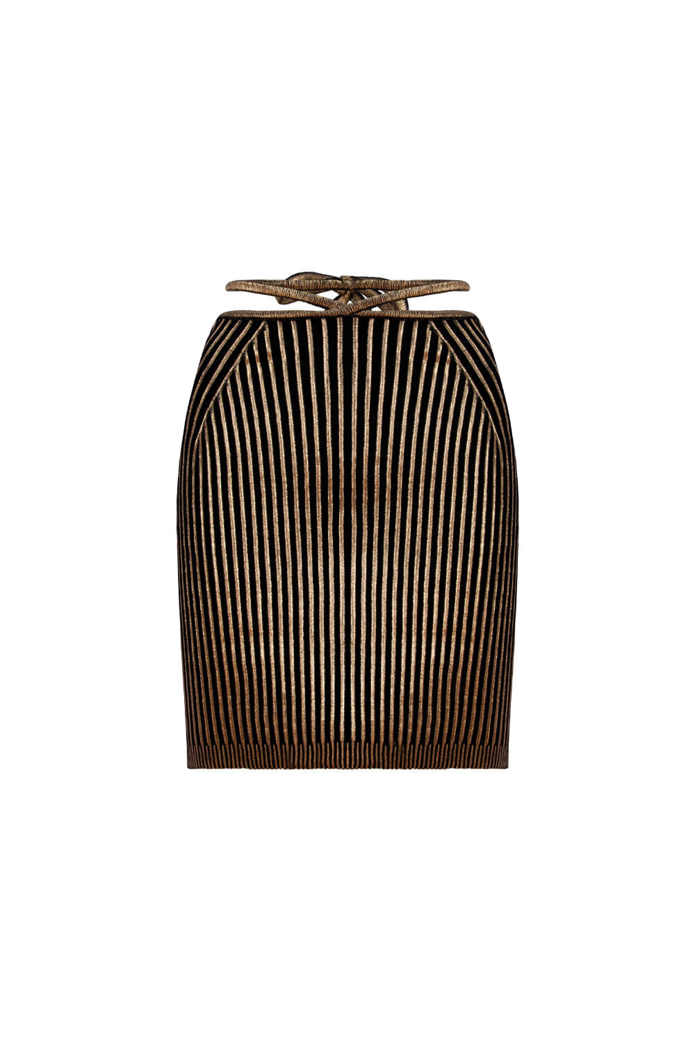 Saia Tricot Curta Noemie Gold