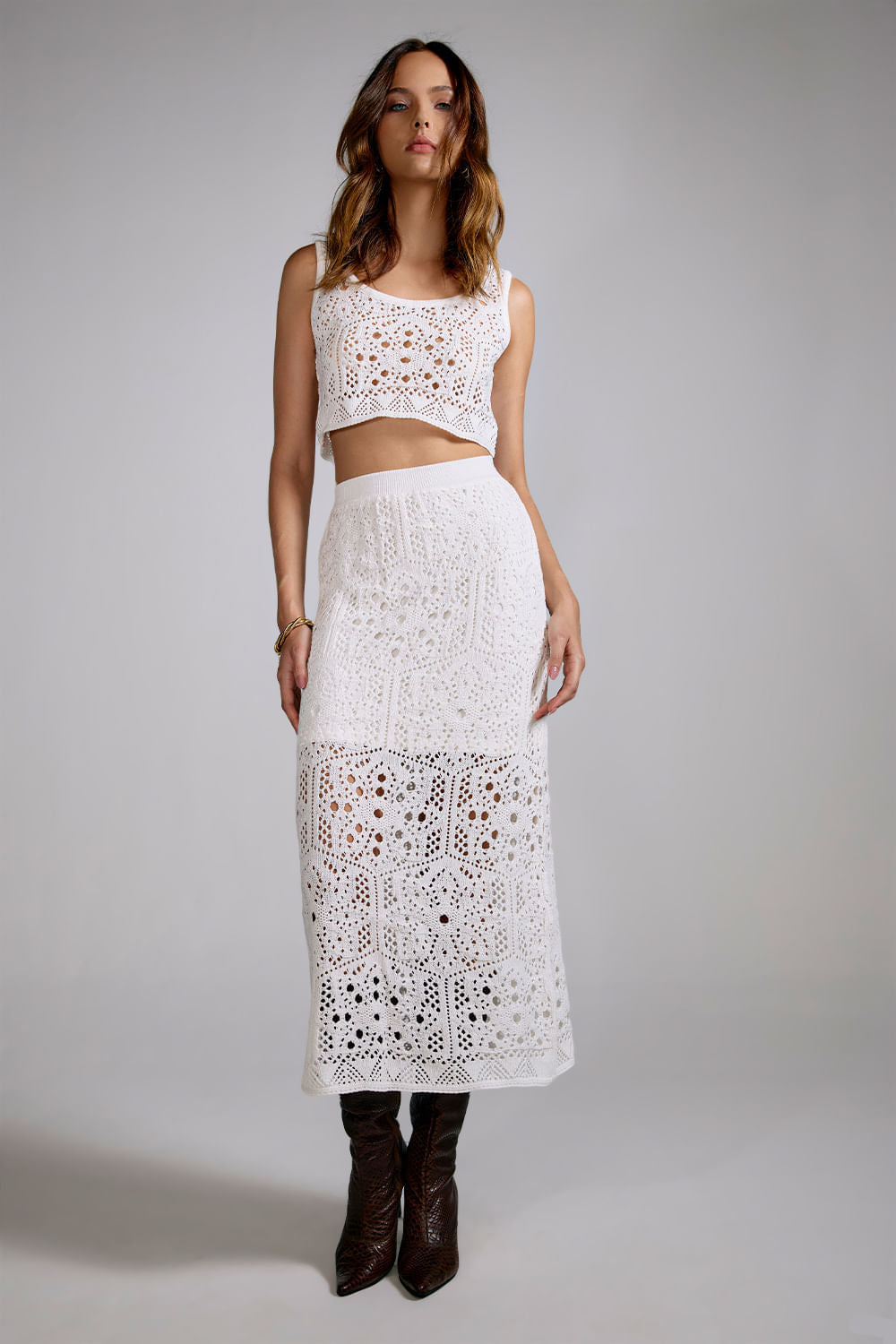 Top Tricot Olivia Off White