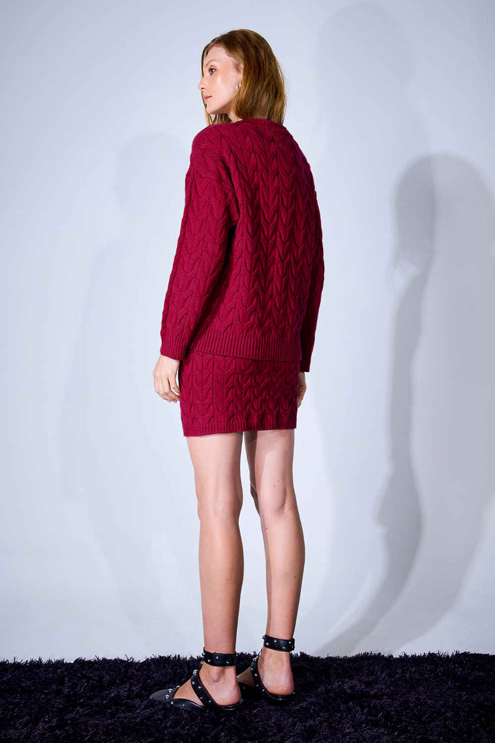 Saia Tricot Vitoria Marsala
