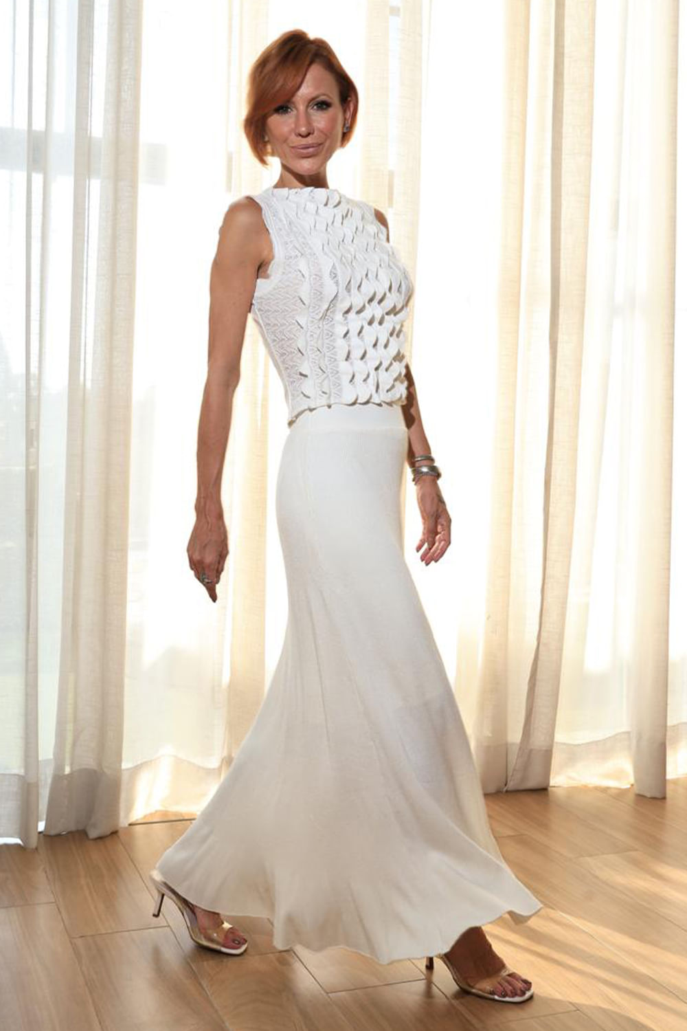 Saia Tricot Midi Verusca Off White