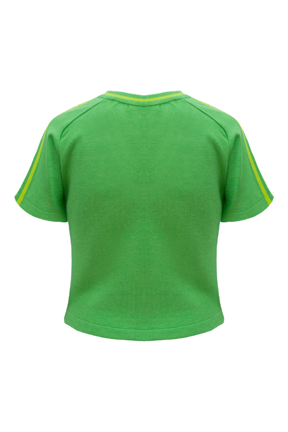 T-Shirt Tricot Retrô Verde