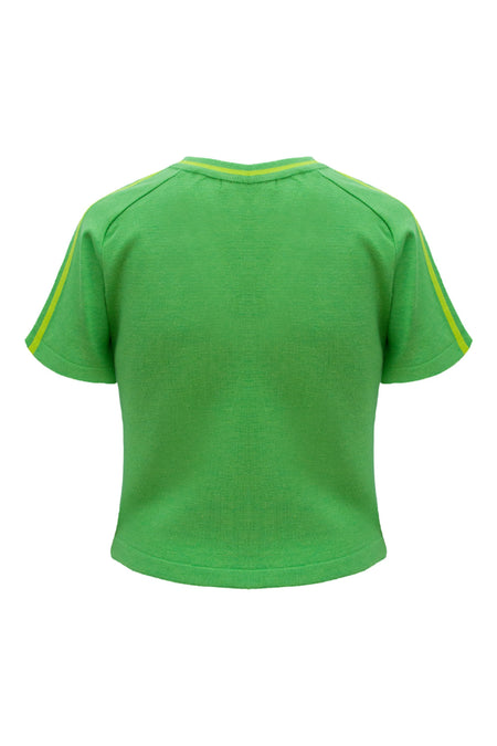 T-Shirt Tricot Retrô Verde