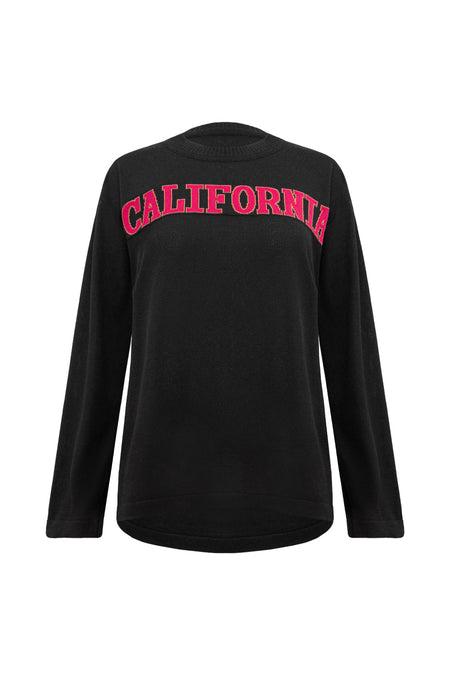 T-Shirt Tricot California Preto