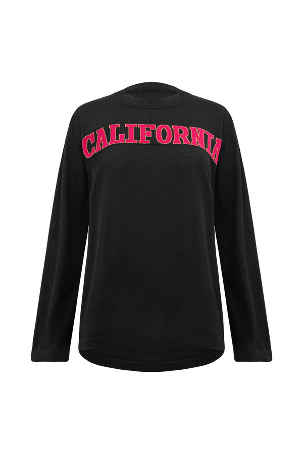 T-Shirt Tricot California Preto