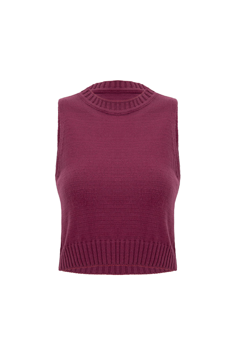 Conjunto Tricot Amira Red Cherry