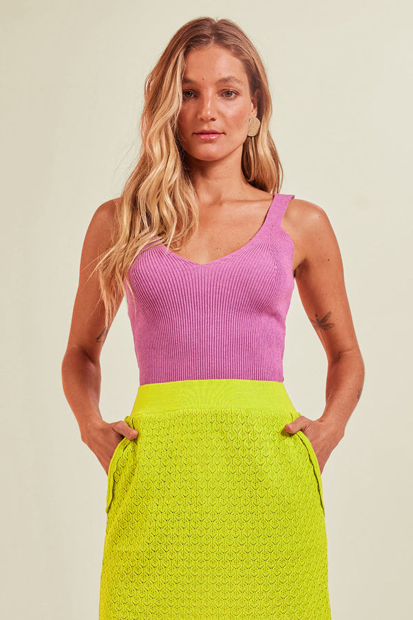 Regata Tricot Ane Violet
