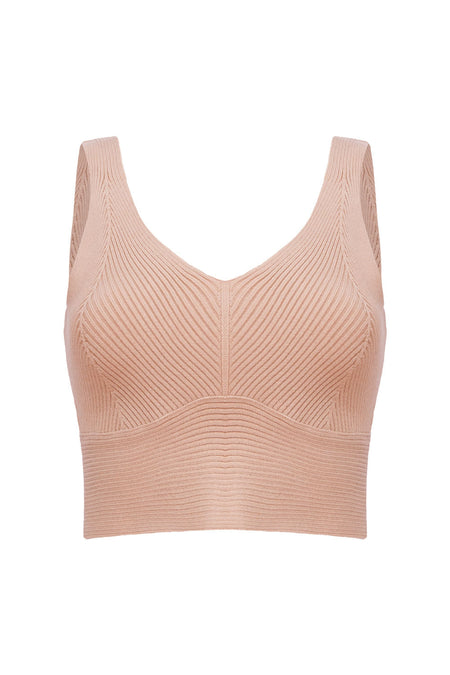 Top Tricot Cintia Bege