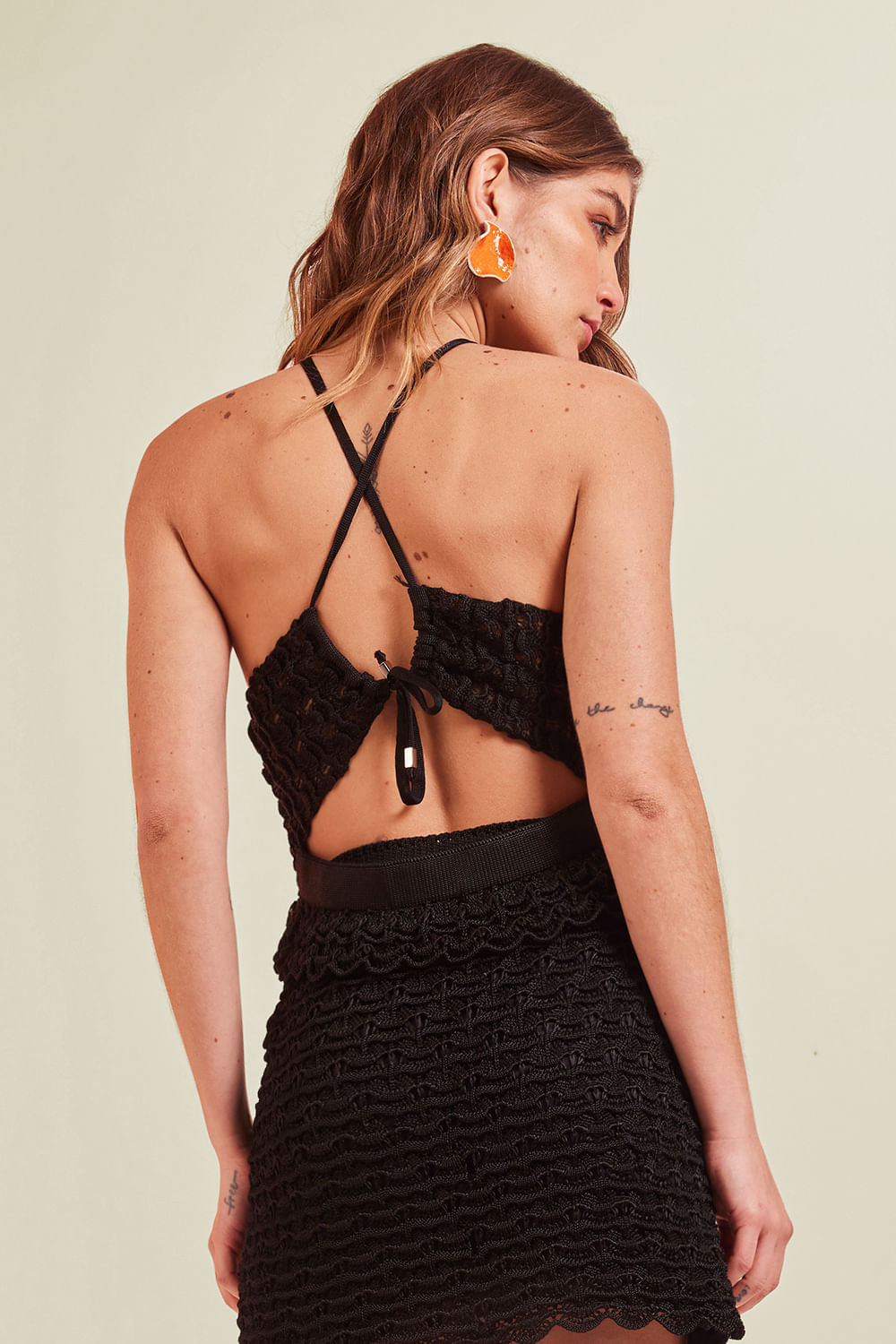 Top Tricot Ella Preto