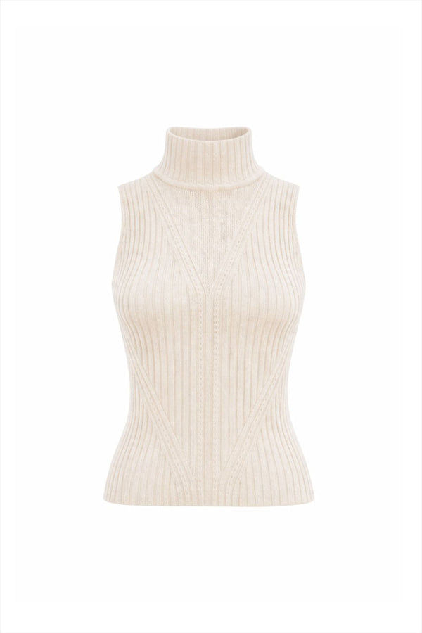 Regata Tricot Juliane Bege Areia