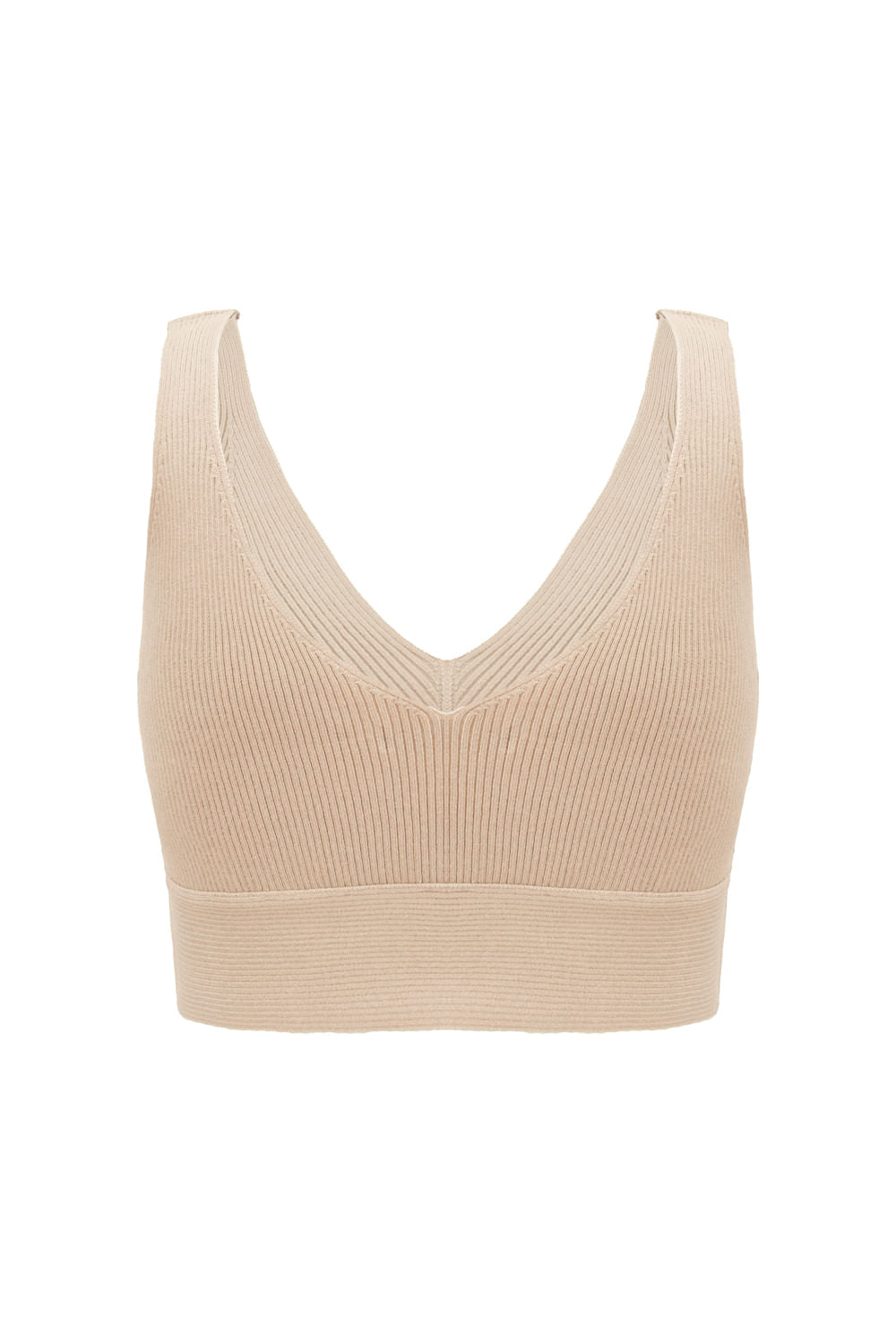 Top Tricot Luara Bege Creamy