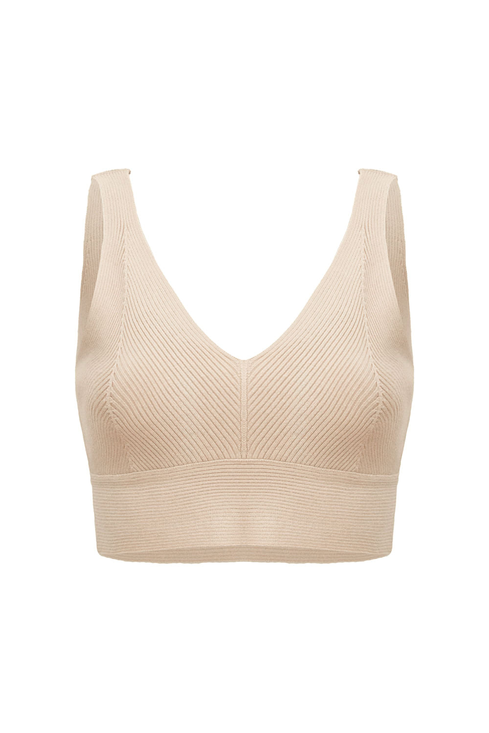 Top Tricot Luara Bege Creamy