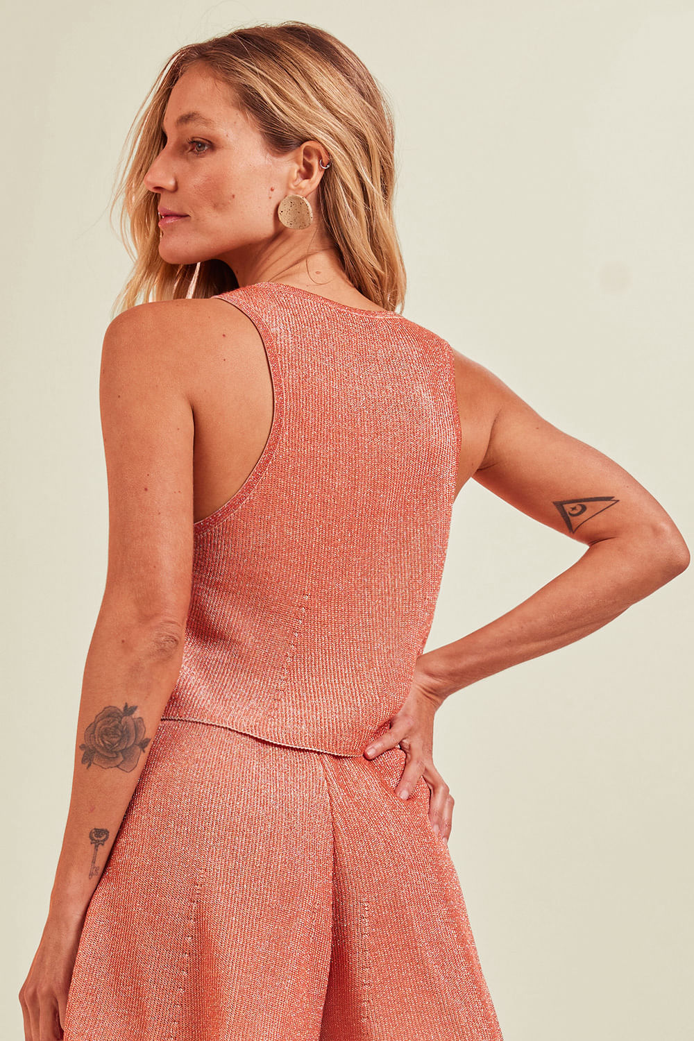 Regata Tricot Margot Cobre