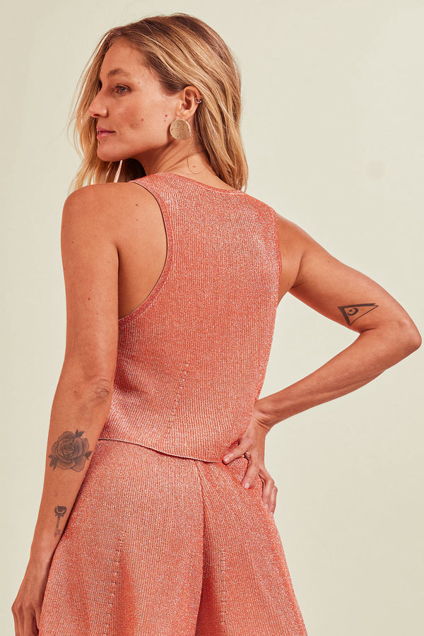 Regata Tricot Margot Cobre