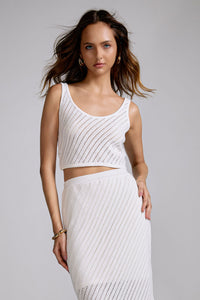 Top Tricot Martina Off White