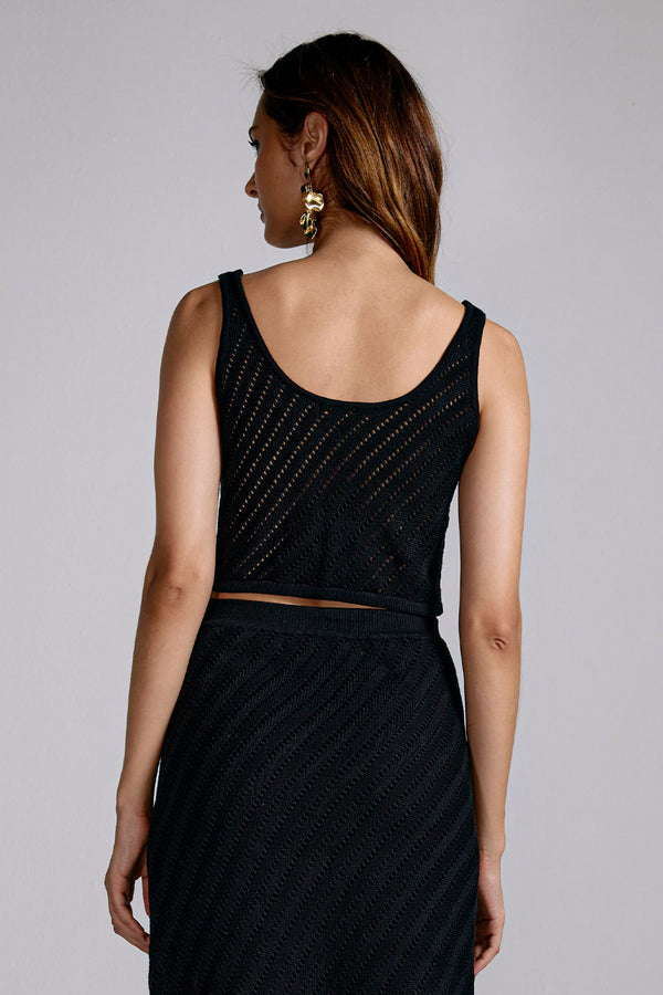 Top Tricot Martina Preto