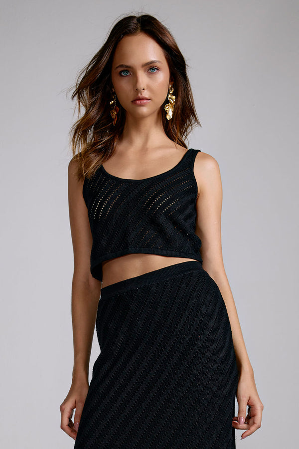 Top Tricot Martina Preto