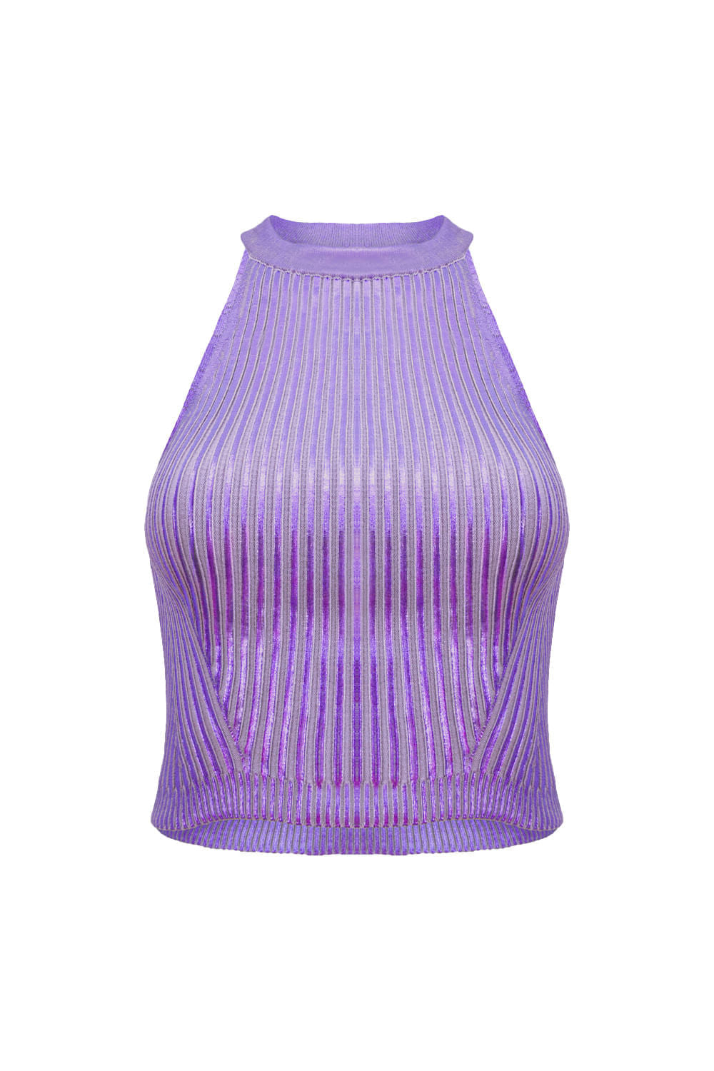 Top Tricot Noemie Lavender Metalic