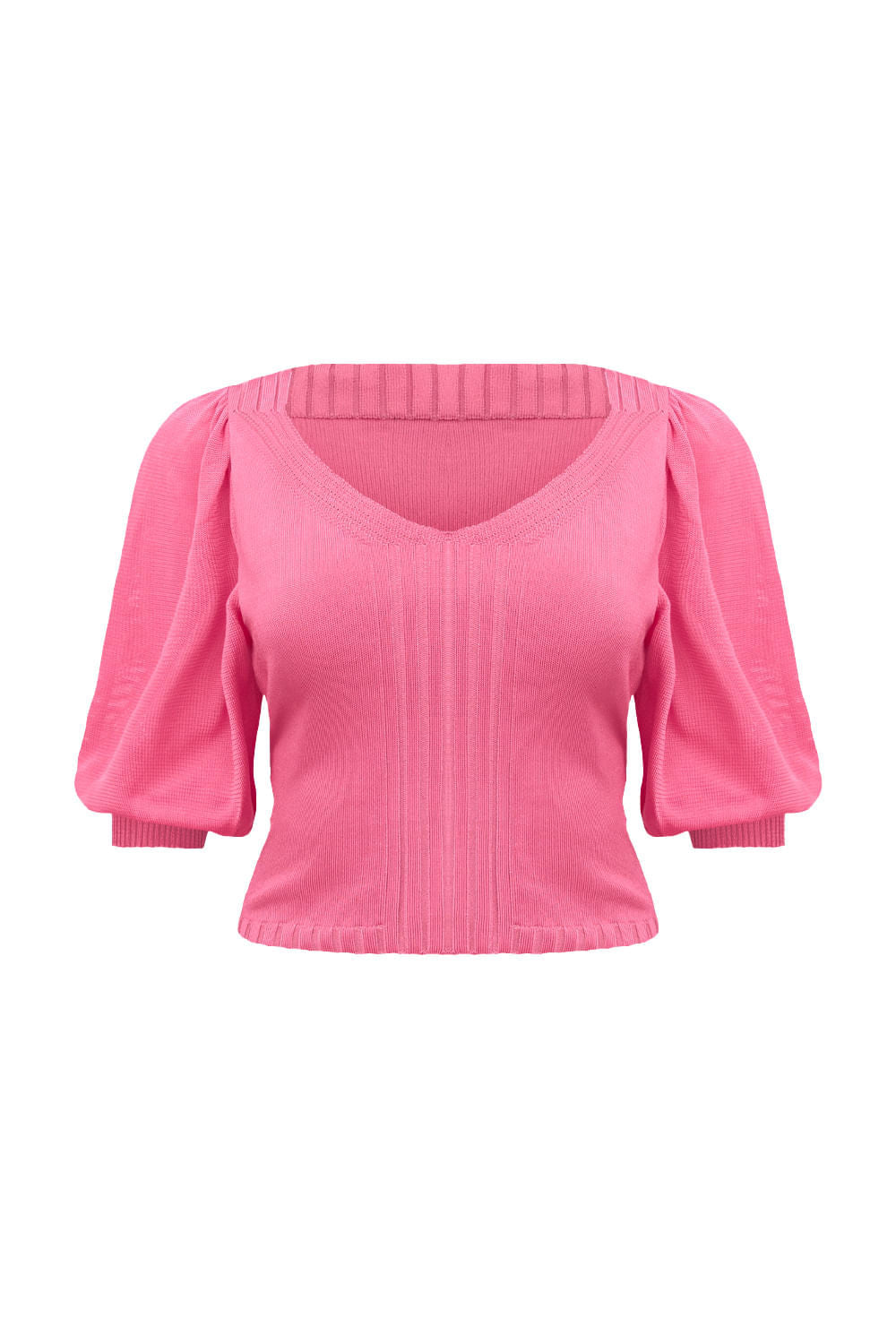 Top Tricot Ravena Rosa Penélope