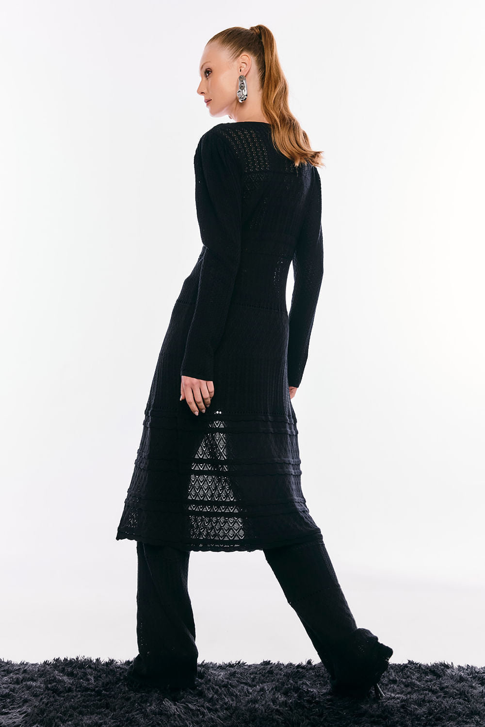 Conjunto Tricot Jade Preto