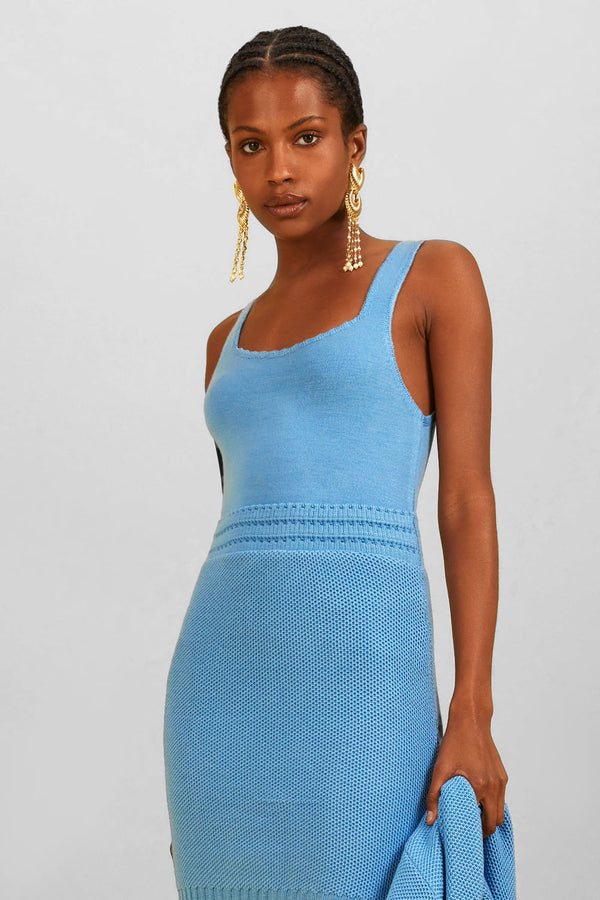 Regata Tricot Katia Azul Capri