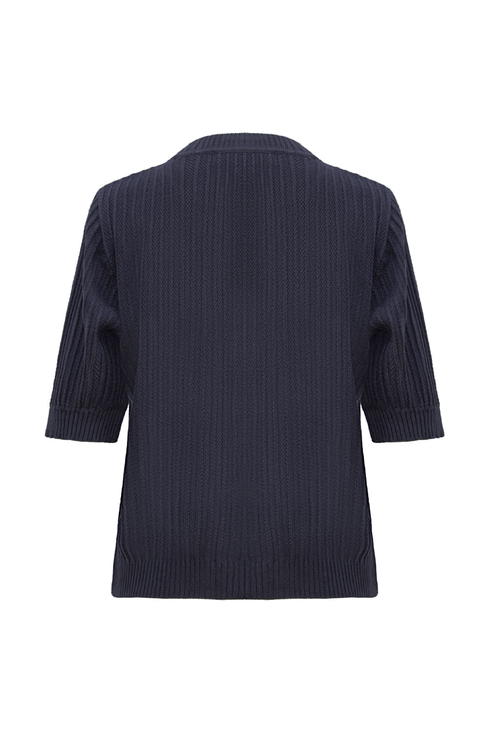 Casaco Tricot Nadia Azul Mediterrâneo