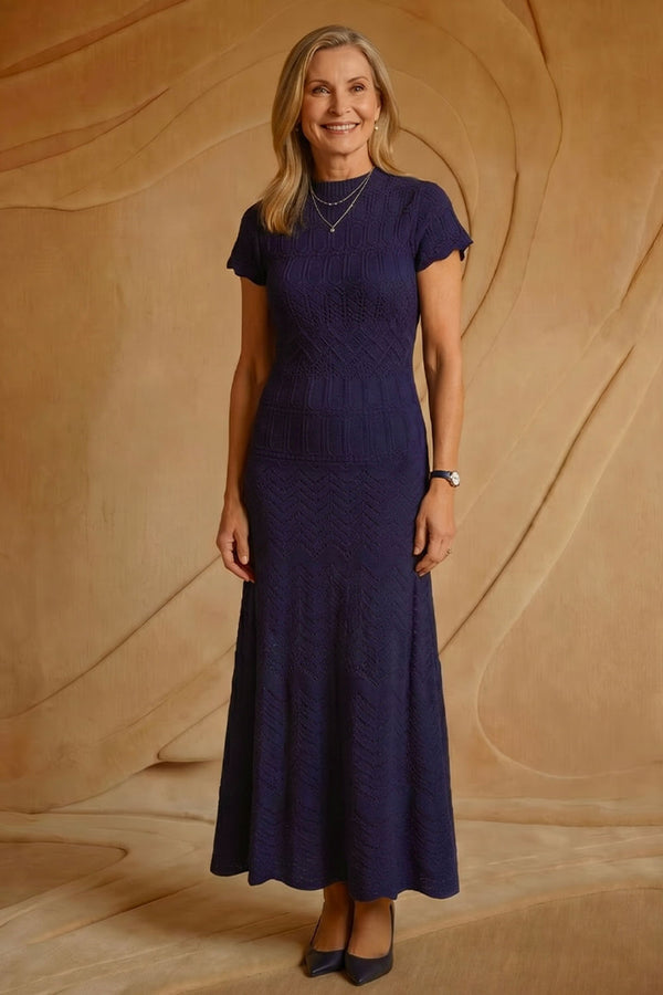 Vestido Tricot Midi Alessandra Marinho