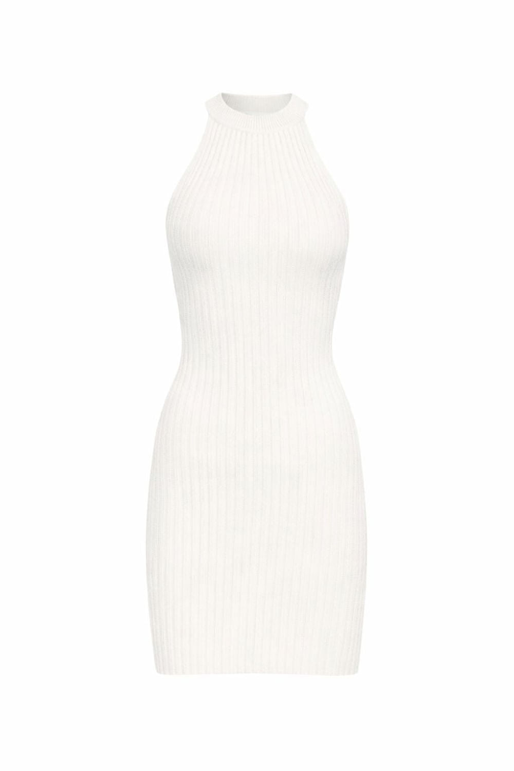 Vestido Tricot Cleo Off White