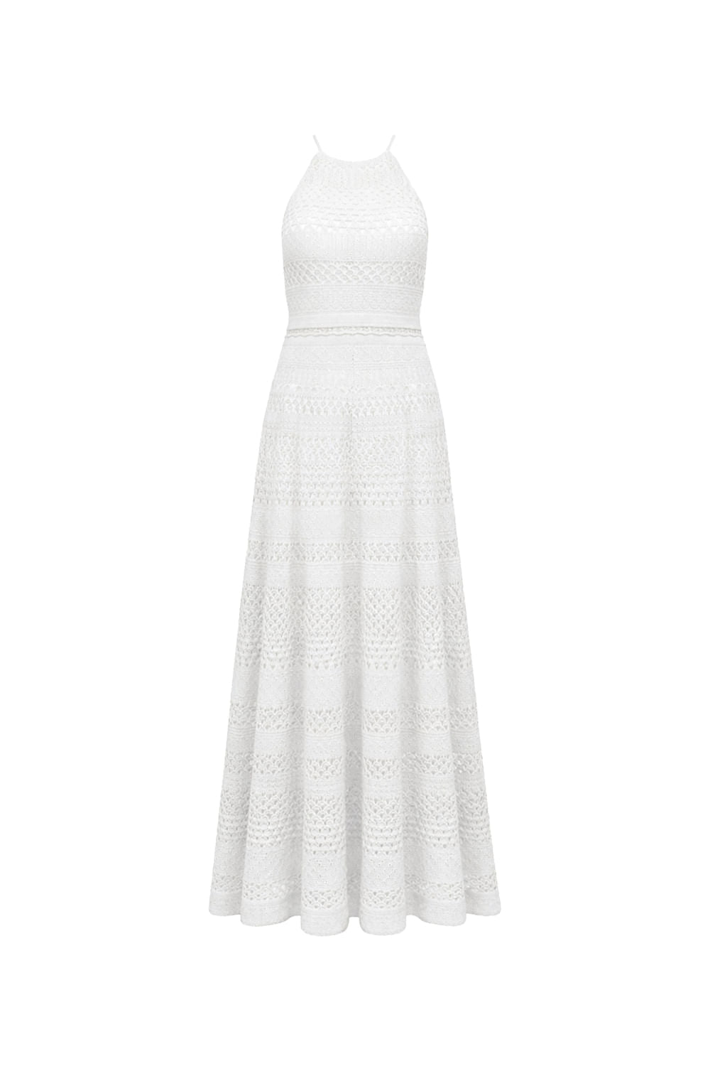 Vestido Tricot Midi Luma Off White