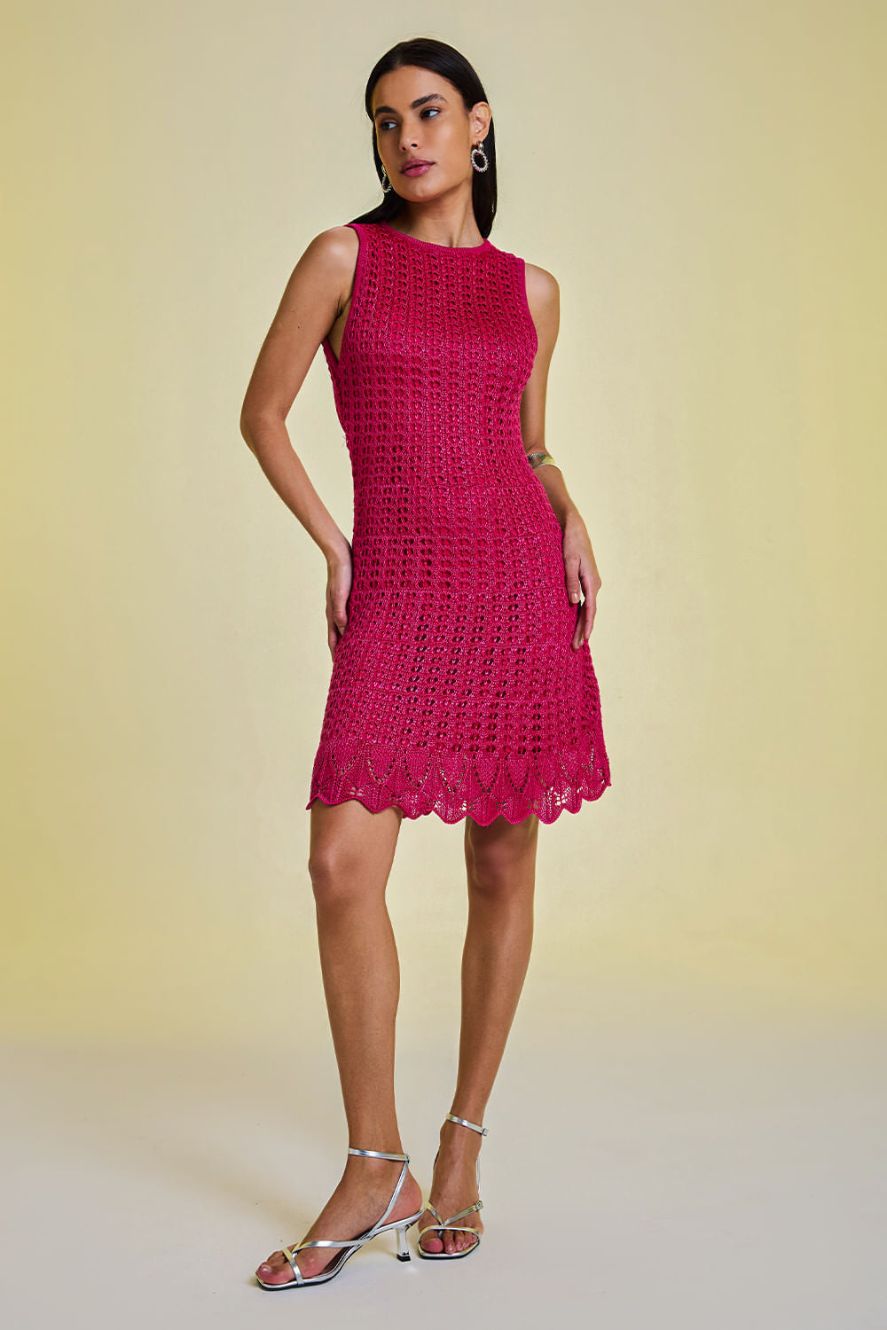 Vestido Tricot Lyra Pink