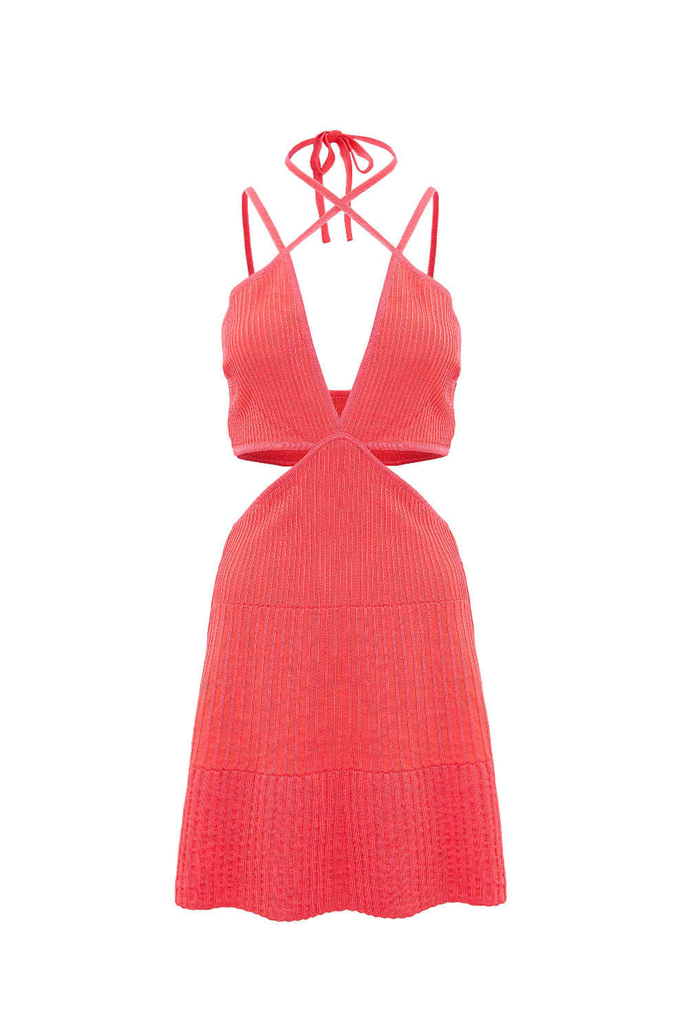 Vestido Tricot Celina Sweet Coral