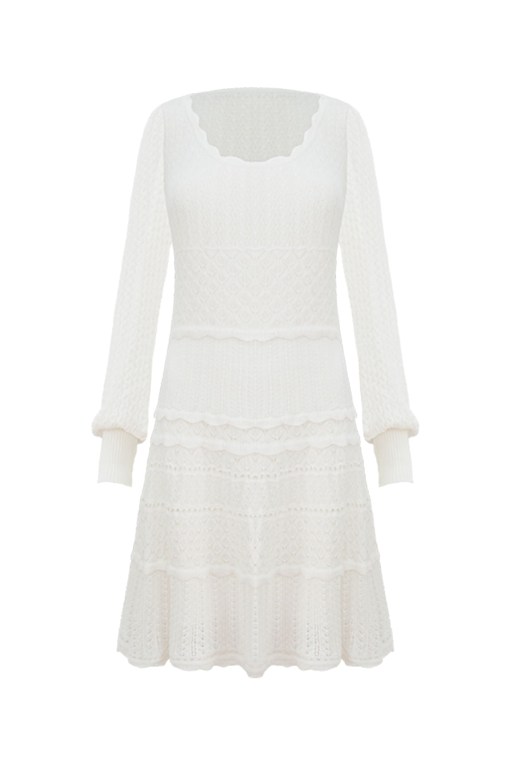 Vestido Tricot Mabel Off White