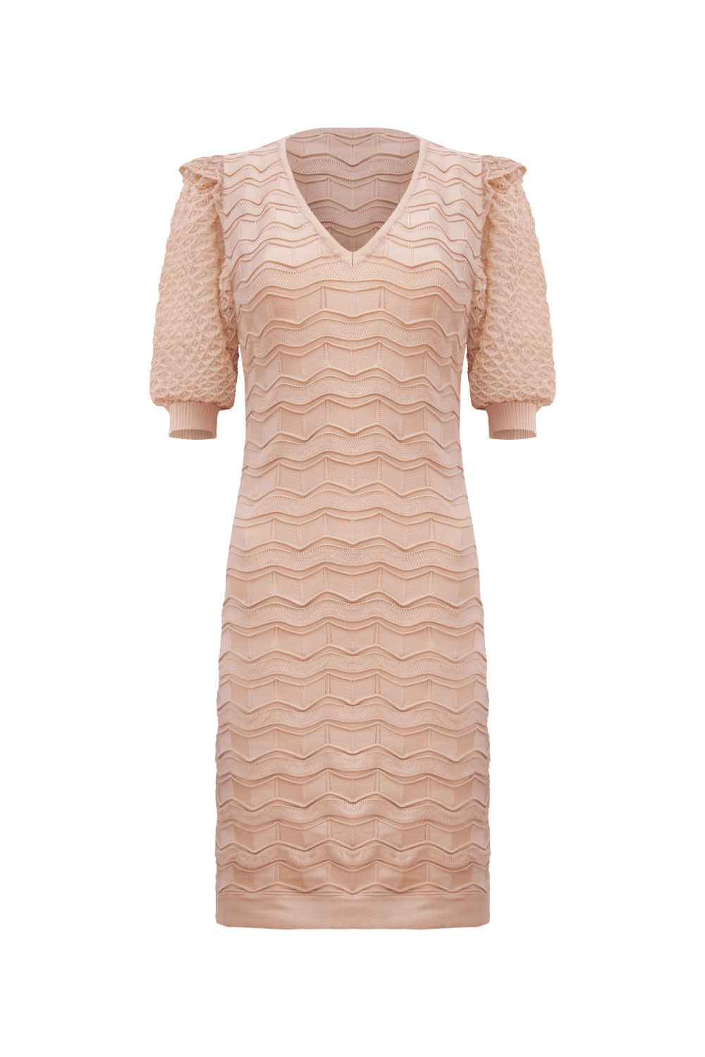 Vestido Tricot Delphine Vanilla