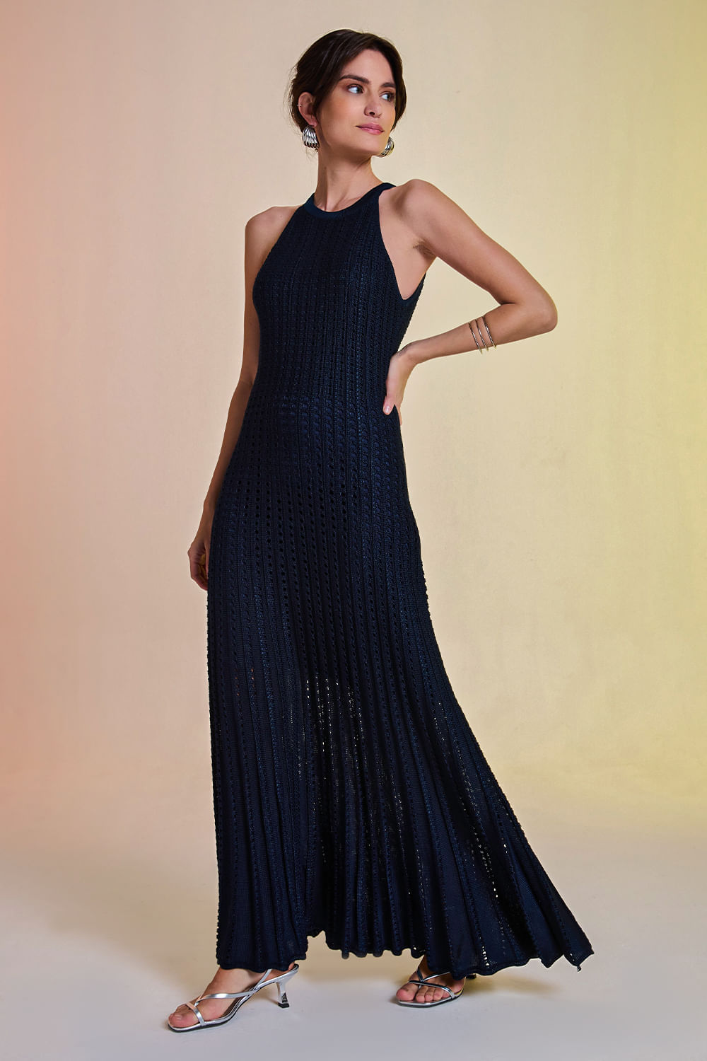 Vestido Tricot Midi Lilian Marinho