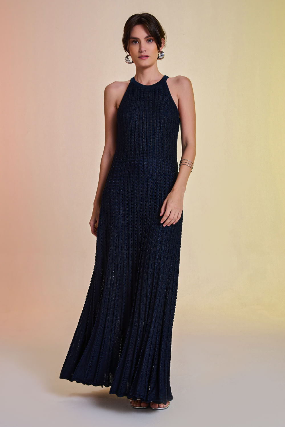 Vestido Tricot Midi Lilian Marinho