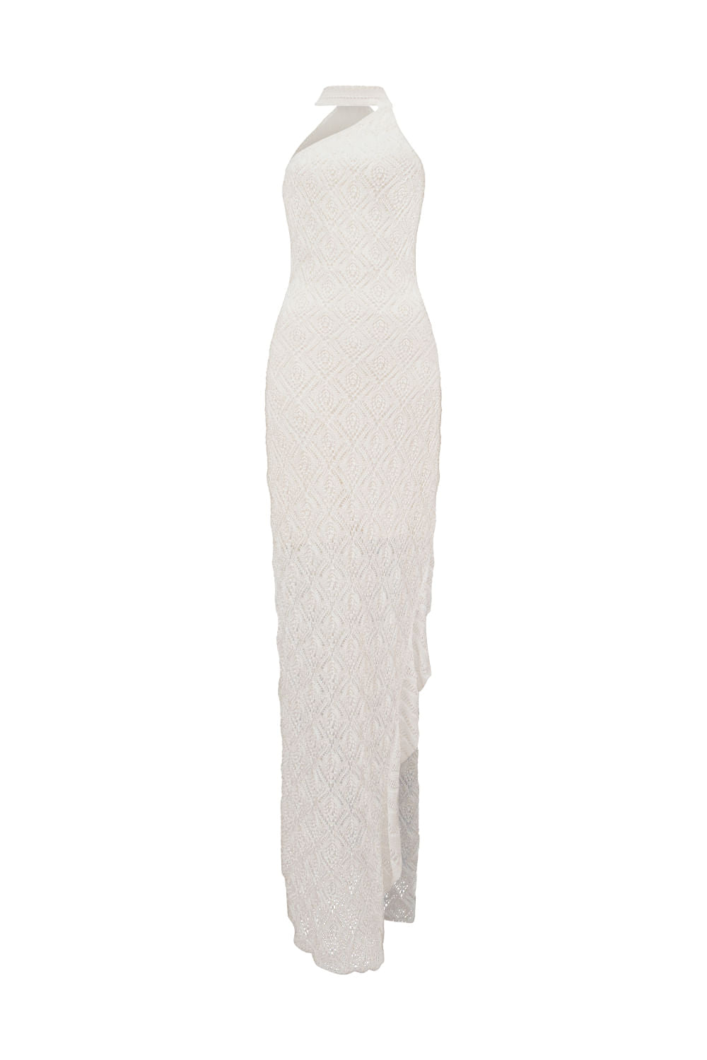 Vestido Tricot Longo Jennifer Off White