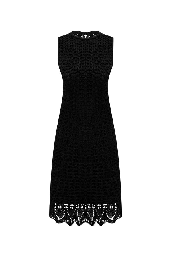 Vestido Tricot Lyra Preto