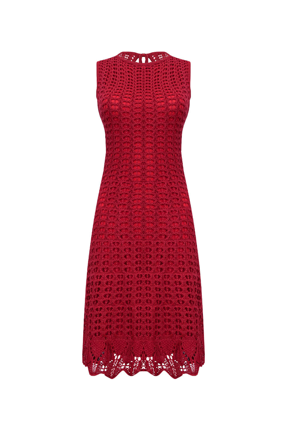 Vestido Tricot Lyra Vermelho