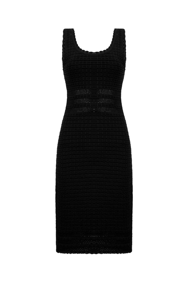 Vestido Tricot Marieva Preto