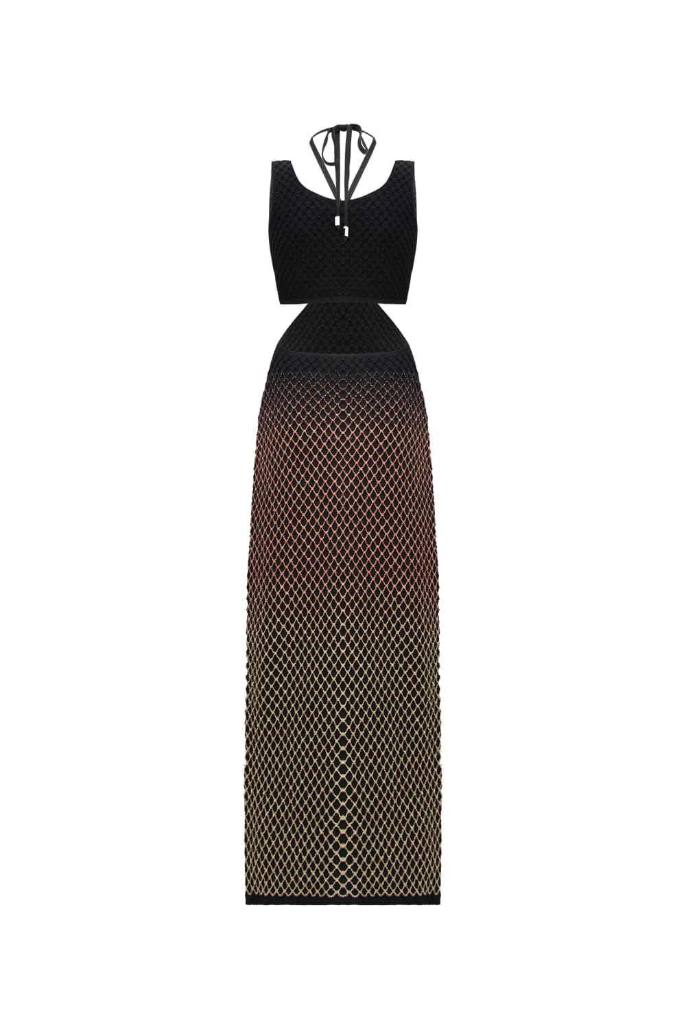 Vestido Tricot Midi Beatrice Preto
