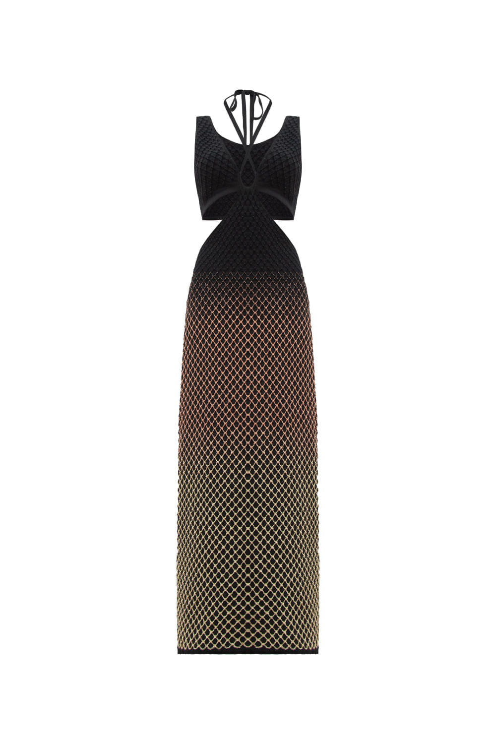 Vestido Tricot Midi Beatrice Preto
