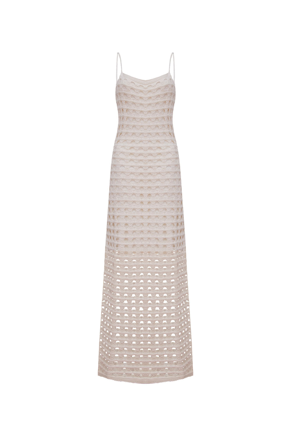 Vestido Tricot Midi Camila Off White