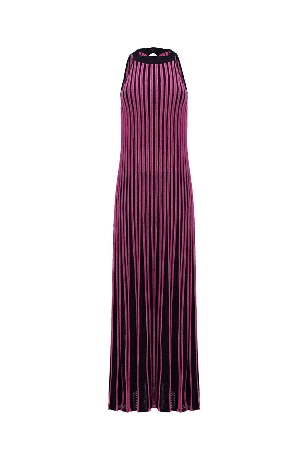 Vestido Tricot Midi Chelsea Preto