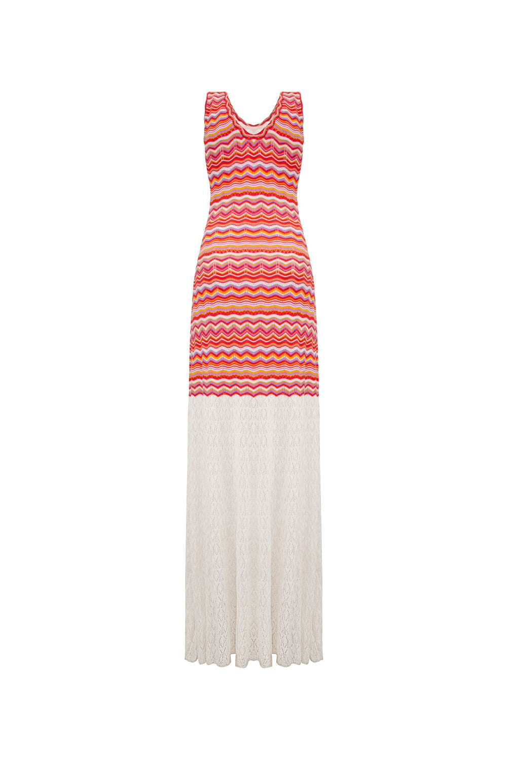 Vestido Tricot Longo Evelyn Vermelho