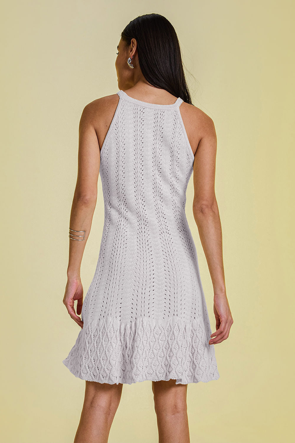 Vestido Tricot Nina Off White