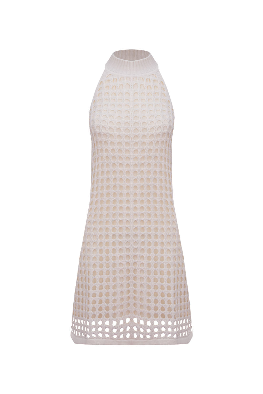 Vestido Tricot Pietra Off White