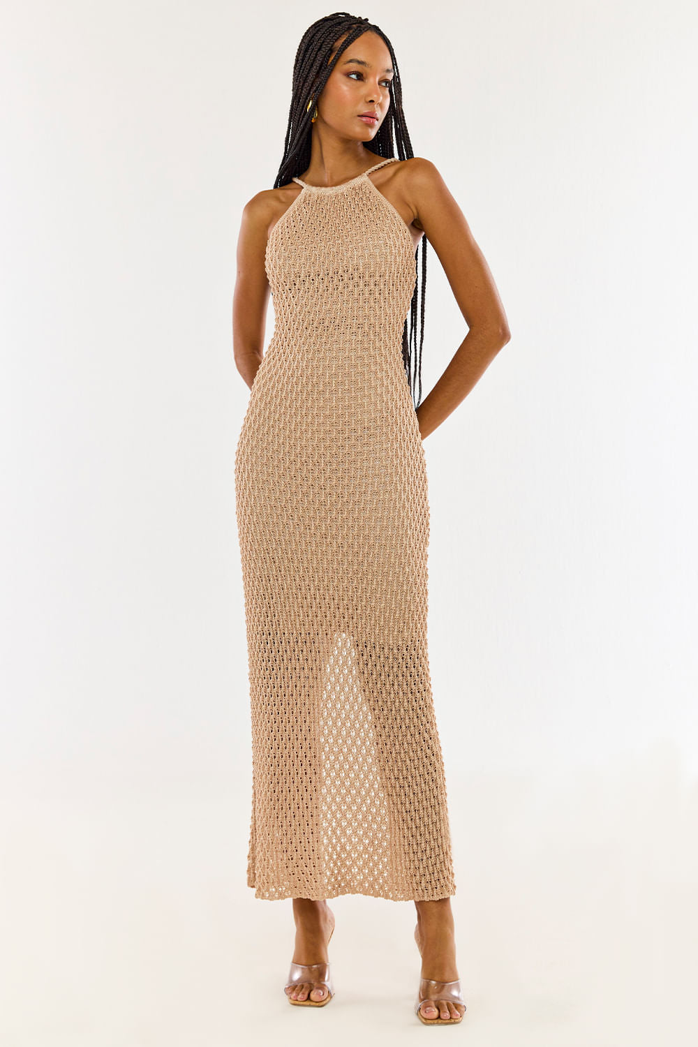 Vestido Tricot Longo Renata Nata