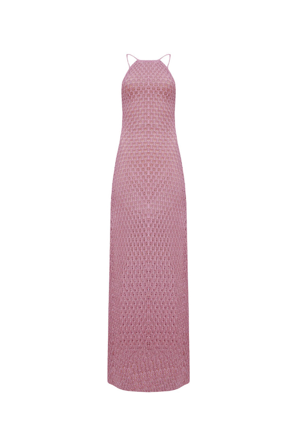 Vestido Tricot Longo Renata Rosê