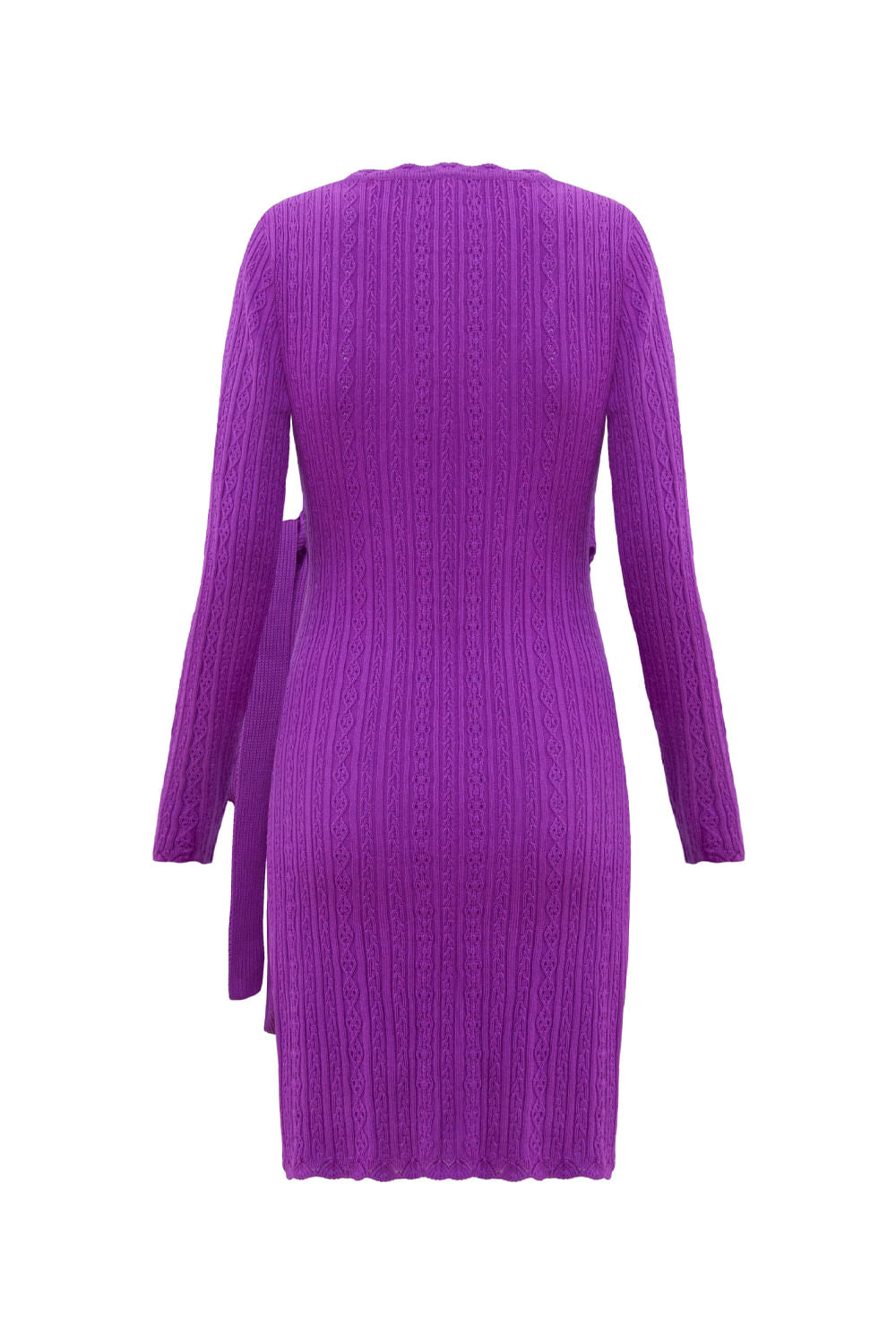 Vestido Tricot Sandra Malva Violeta