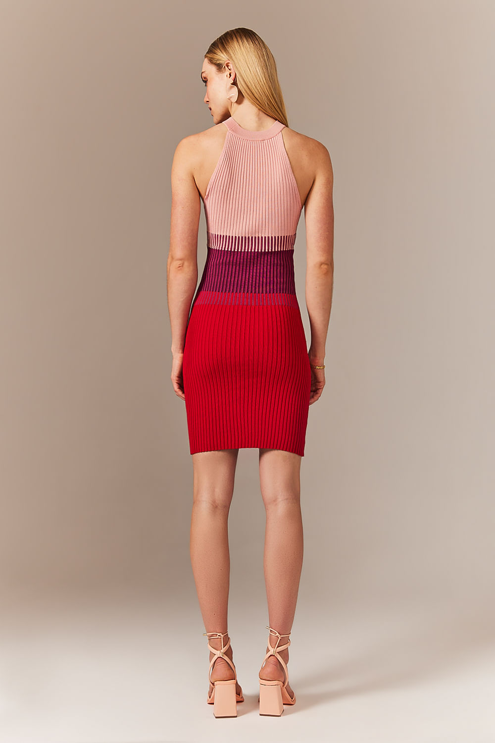 Conjunto Tricot Vanessa Vermelho