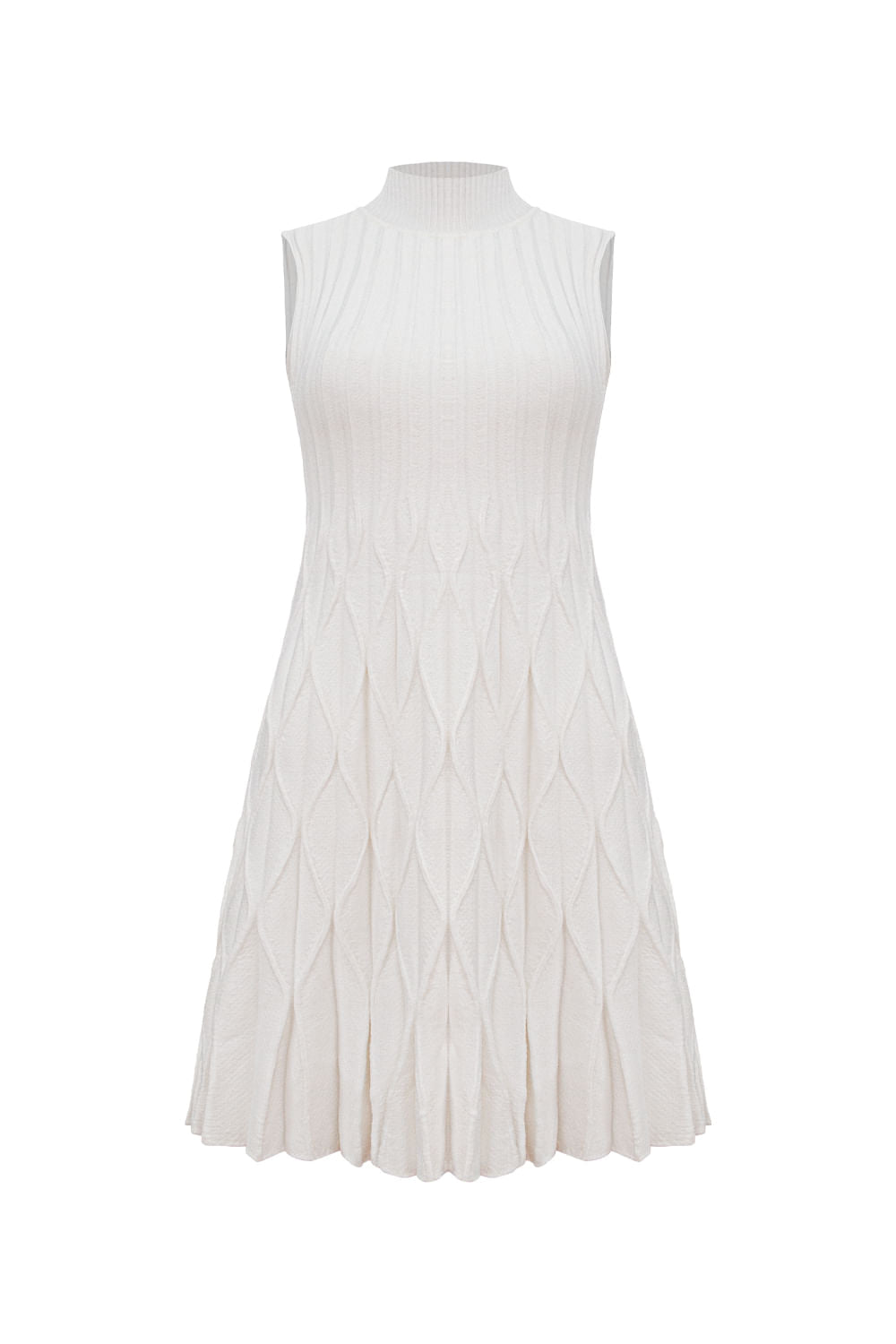 Vestido Tricot Yoko Off White